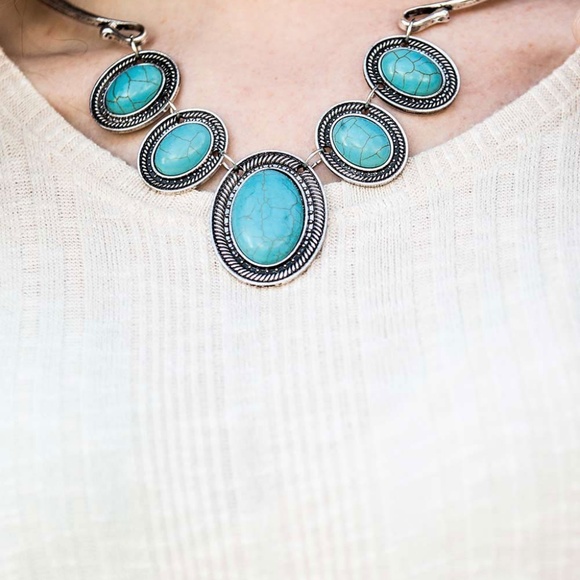 paparazzi Jewelry - 3 for $15 Turquoise Necklace and Earrings